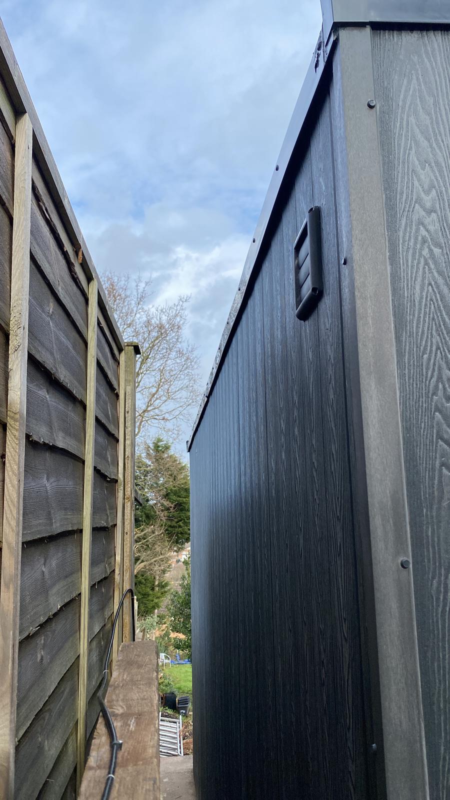 Garden Room Build - Structural Build & External Cladding 7